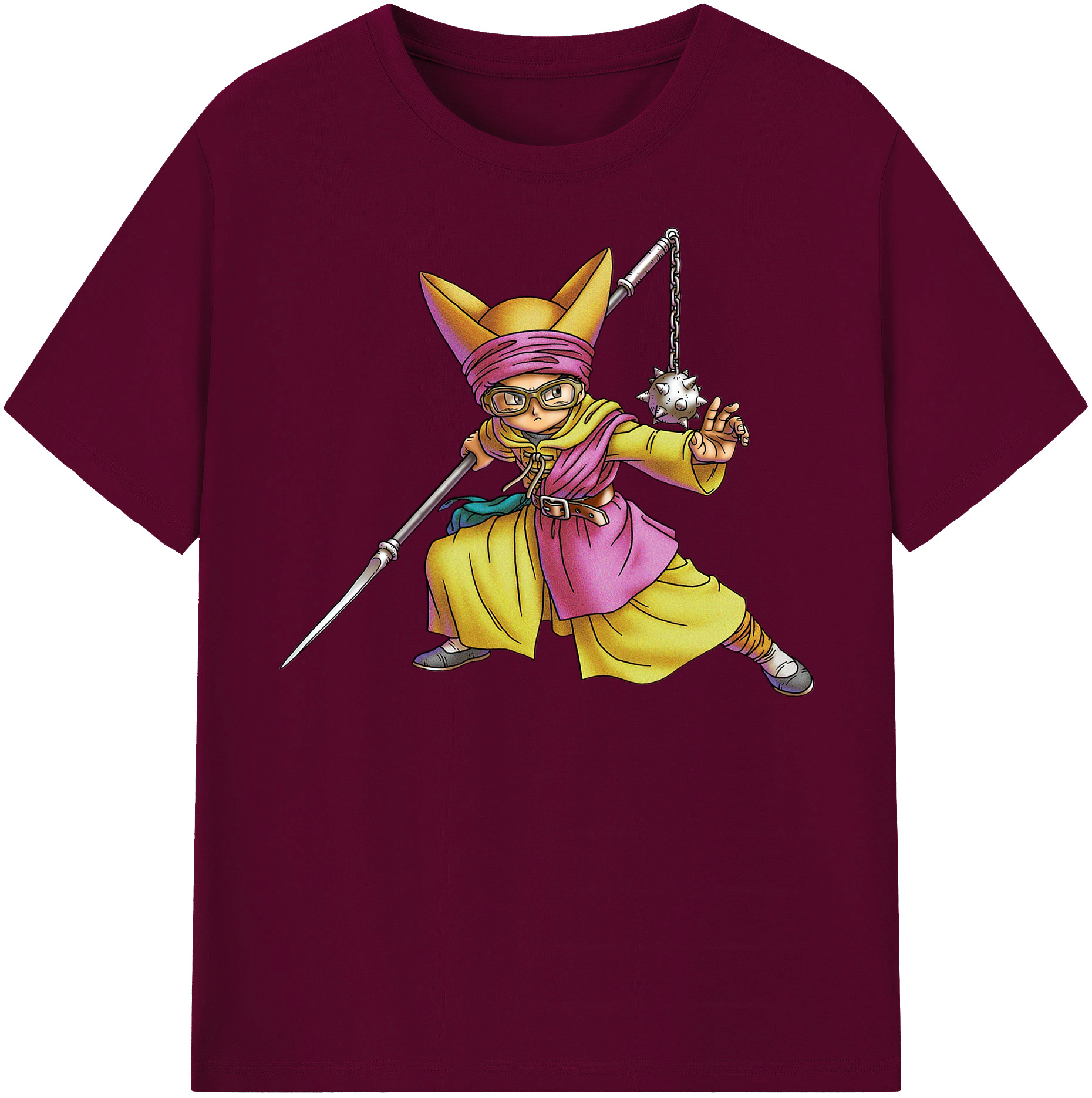 （画像用） ドラゴンクエスト Doragon Kuesuto Dragon Quest レディースカジュアルプリントTシャツ（綿100％）